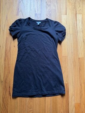Black Puff Sleeve Dress  - Women